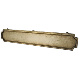 Wooden Hanging Sign