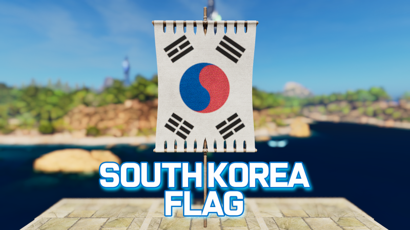 South Korea Flag - ARK Painting